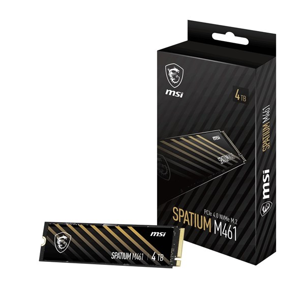 MSI 4TB SPATIUM M461 5000-4200MB/s M2 NVME GEN4 DİSK