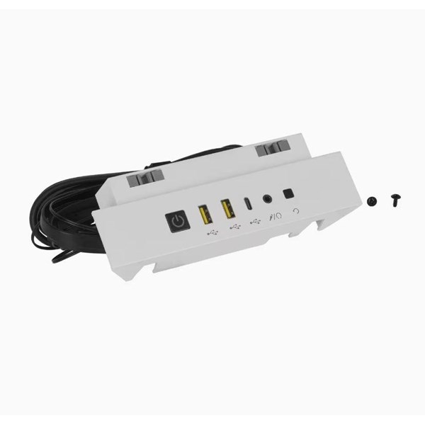 CORSAIR Cc-8900538 iCUE 5000X/5000D/5000D Airflow I/O Panel Beyaz