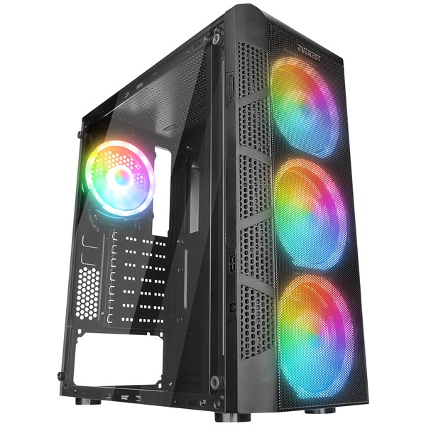 EVEREST CREST V1 4-FANLI GAMING MID-TOWER PC KASASI