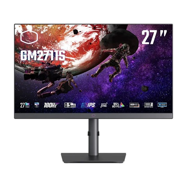 COOLERMASTER 27" IPS GM2711S 0.5MS 180HZ HDMI-DP GAMING MONİTÖR 2560X1440