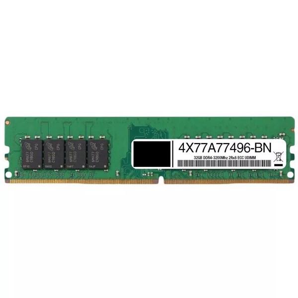 LENOVO 32GB TRUDDR4 3200MHZ 2RX8 ECC UDIMM SUNUCU RAM